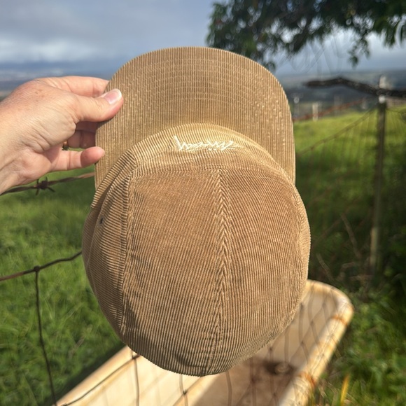Vintage Stussy Y2K Tan Skate Corduroy 5 Panel Cap one Size - Picture 5 of 12